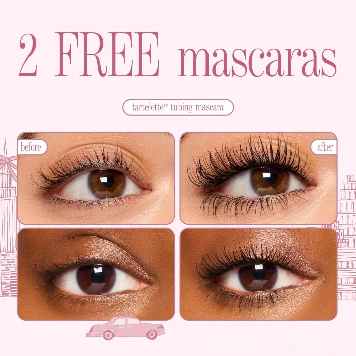 TARTE EYES ON ME MASCARA & LINER CLUTCH SET
